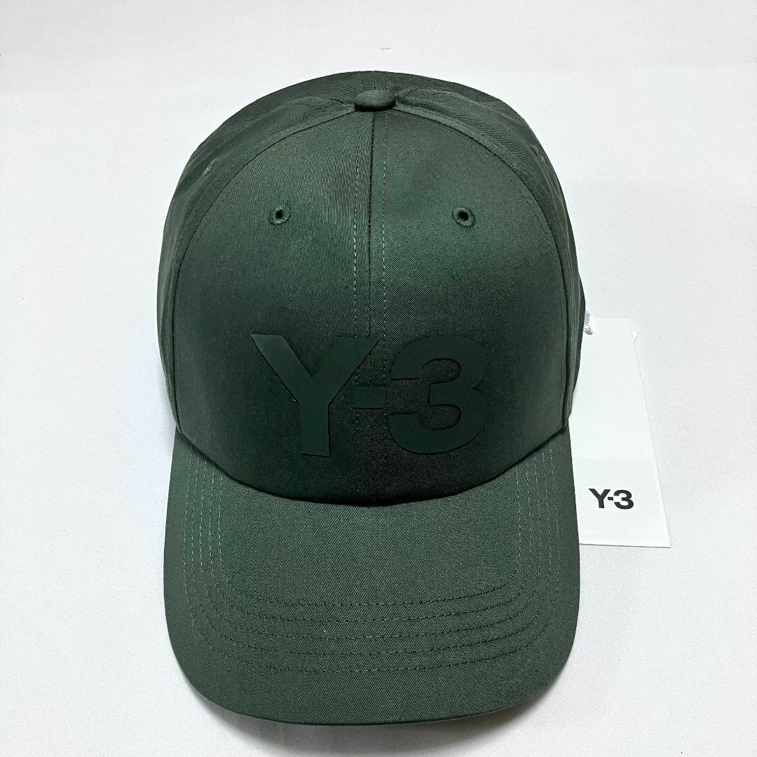 Y-3(ワイスリー)の新品未使用 L 21aw Y-3 Adidas CAP 緑 グリーン 1874 メンズの帽子(キャップ)の商品写真