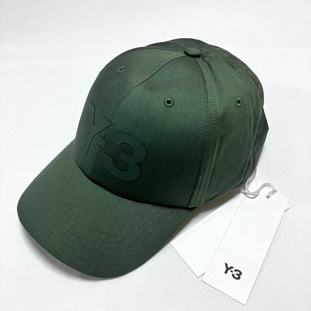 Y-3(ワイスリー)の新品未使用 L 21aw Y-3 Adidas CAP 緑 グリーン 1874 メンズの帽子(キャップ)の商品写真