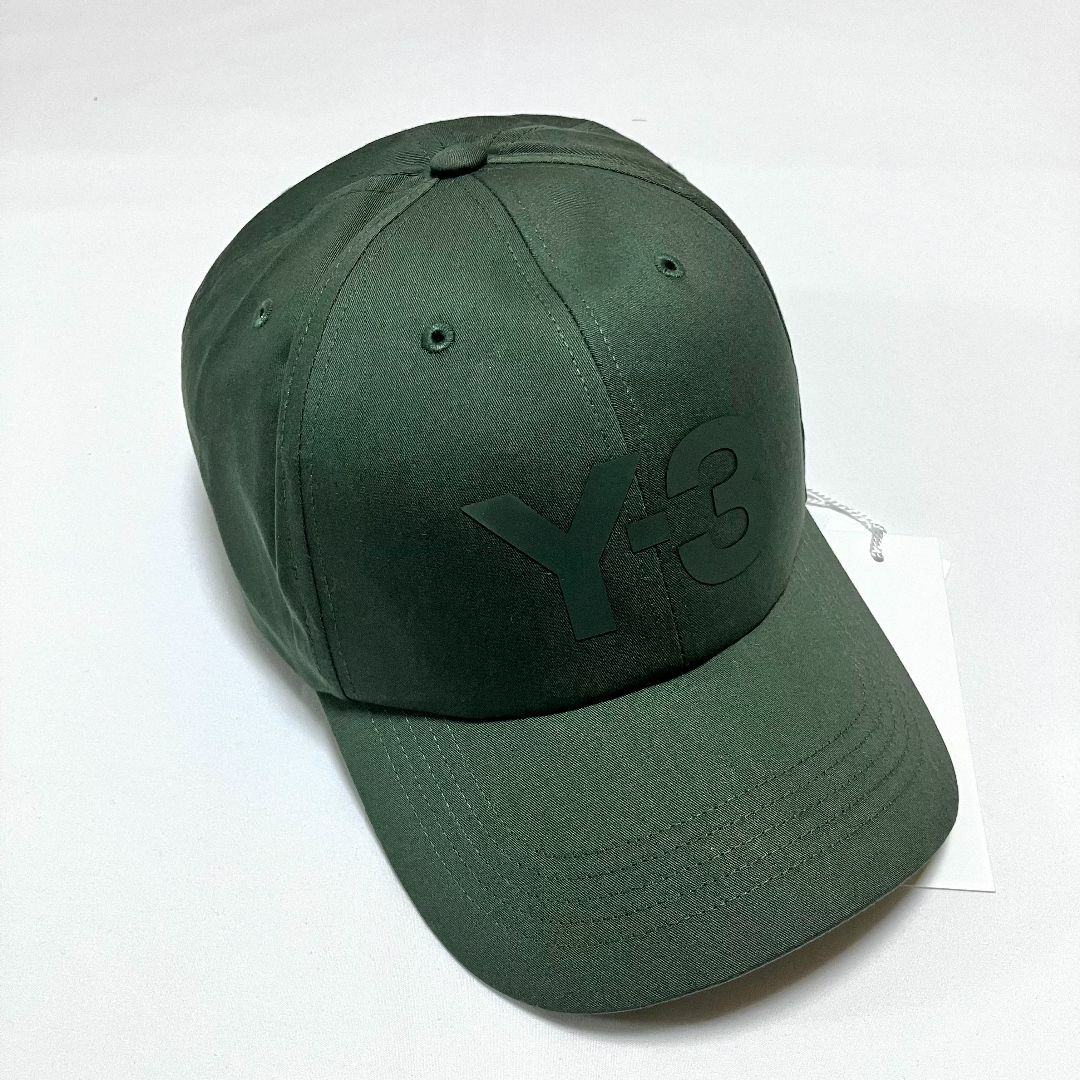 Y-3(ワイスリー)の新品未使用 L 21aw Y-3 Adidas CAP 緑 グリーン 1874 メンズの帽子(キャップ)の商品写真