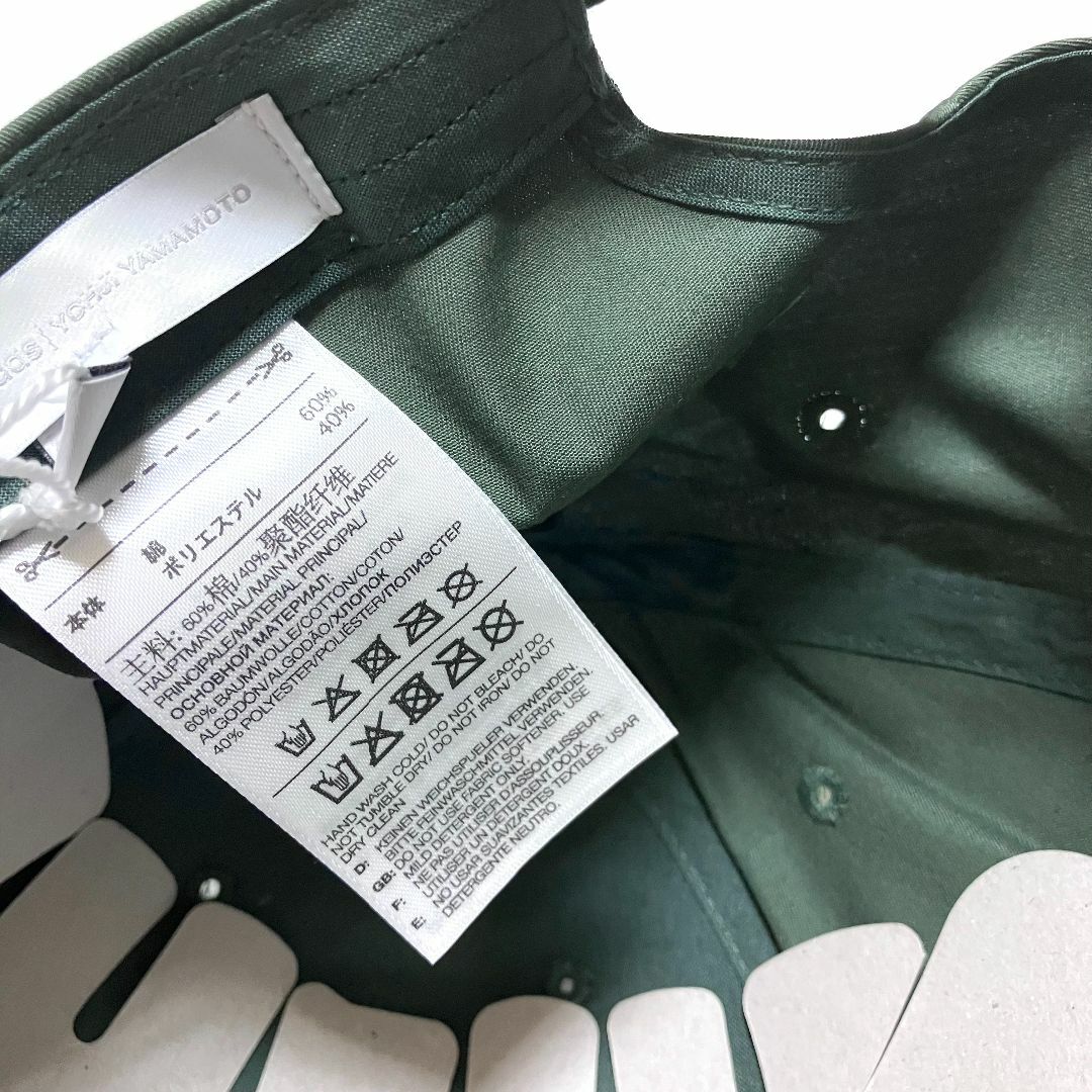 新品未使用 L 21aw Y-3 Adidas CAP 緑 グリーン 1874