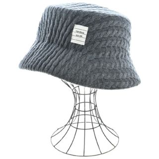 THOM BROWNE トムブラウン ハット L グレー 【古着】【中古】