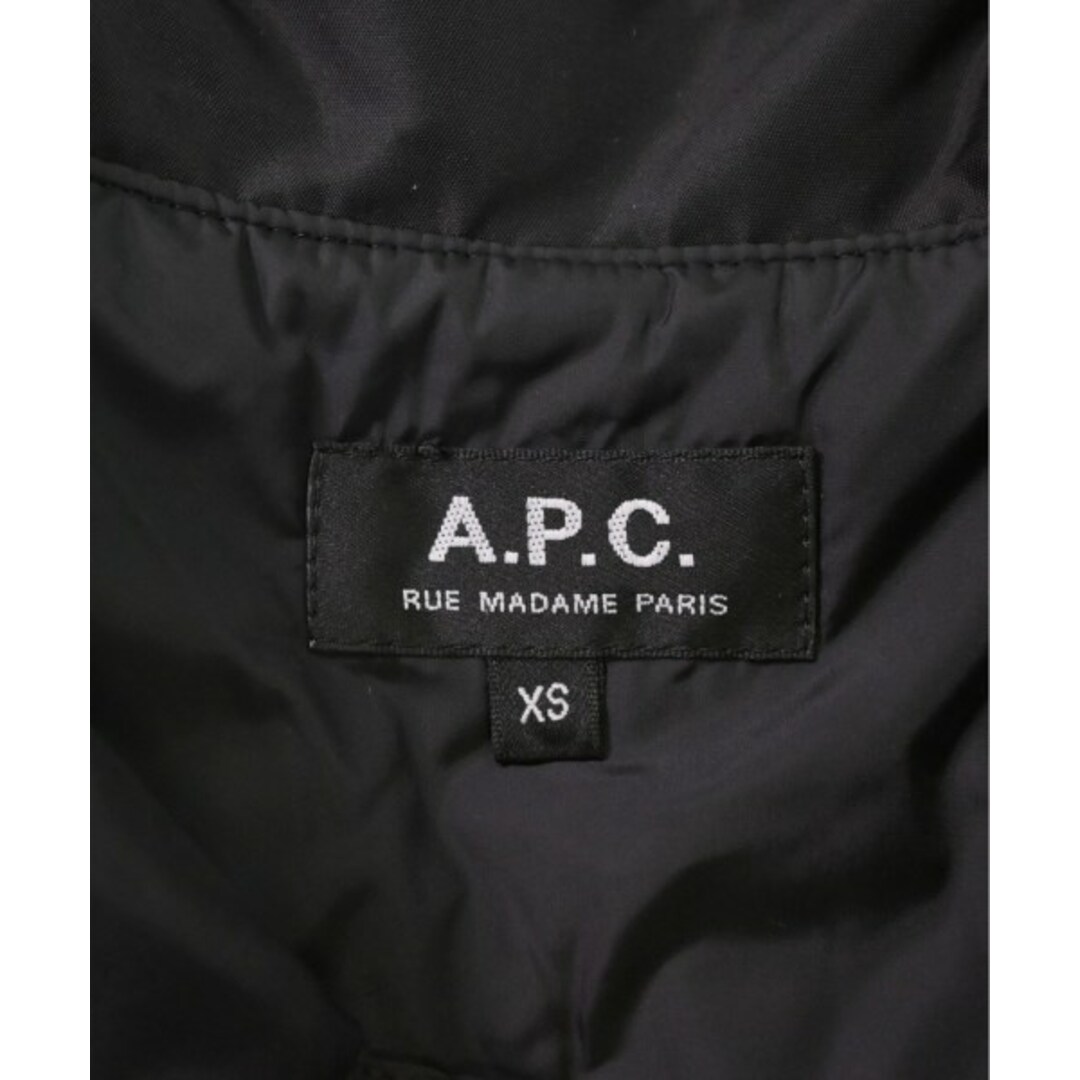 A.P.C. アーペーセー ステンカラーコート XS 黒 - ステンカラーコート