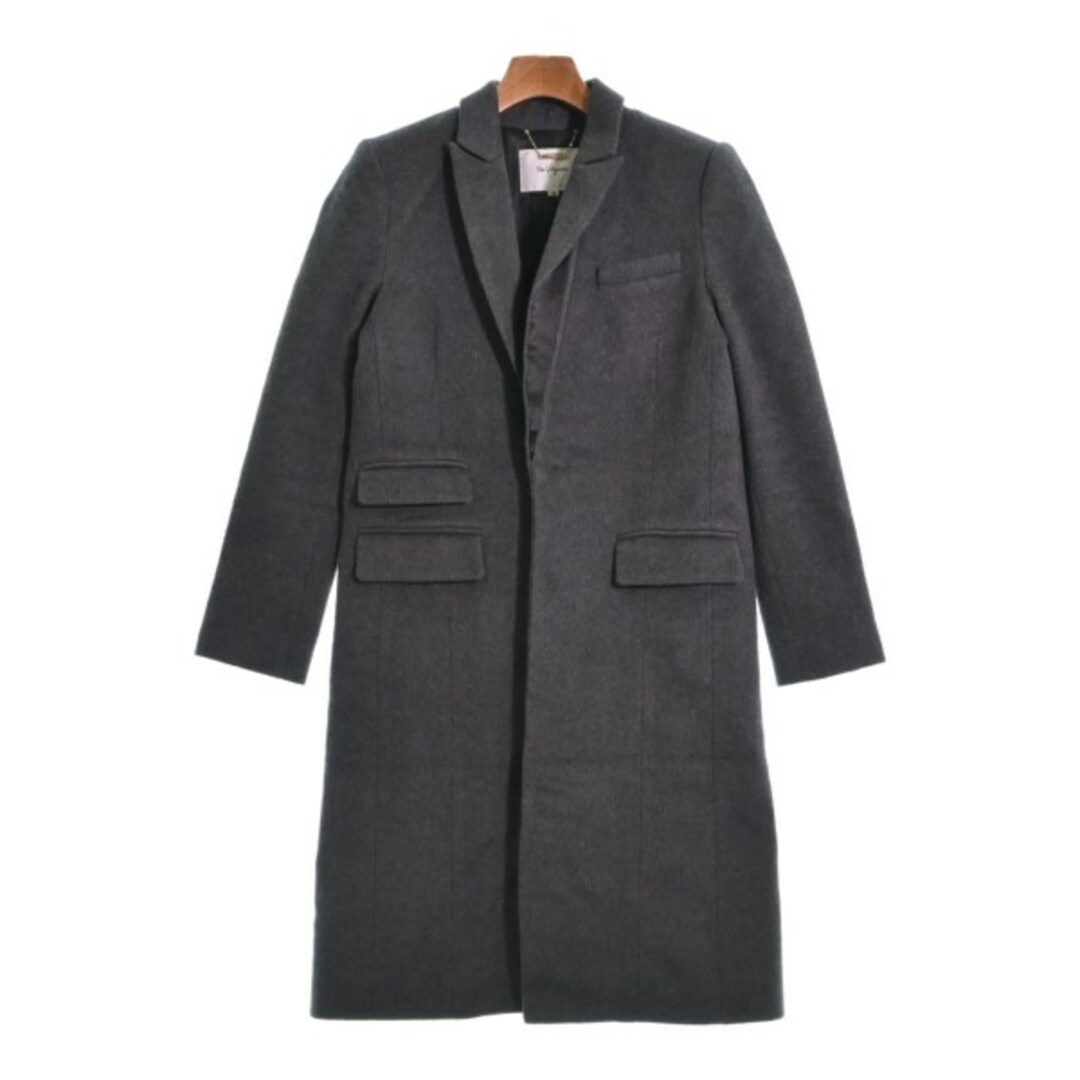 The Virgnia ザヴァージニア チェスターコート 36(S位) グレー 【古着】【中古】 | フリマアプリ ラクマ TheVirginia ザヴァージニア ウールロングコート 38 グレー