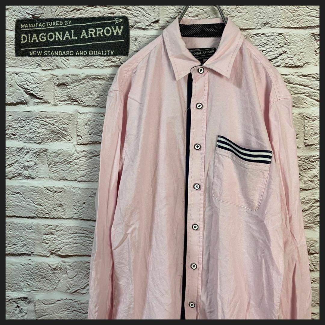 DIAGONALARROW シャツ Yシャツ メンズ　[ M ] メンズのトップス(シャツ)の商品写真