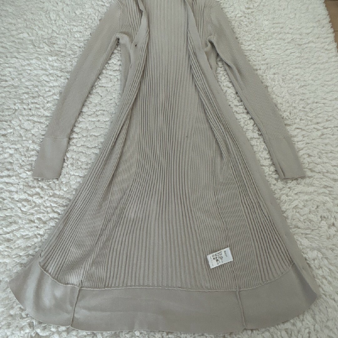 特注販売中 良品 LAppartement シルクコットンリブカーディガン