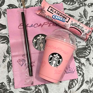 スターバックスコーヒー(Starbucks Coffee)の専用　スターバックス　blackpink リユーザブル　カップ　+  OREO(タンブラー)