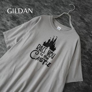 ギルタン(GILDAN)の【GILDAN】Race you to the Castle プリント Tシャツ(Tシャツ/カットソー(半袖/袖なし))