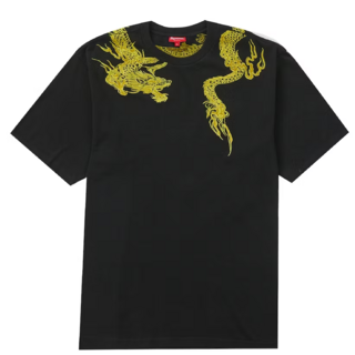 Supreme・Dragon Wrap・T-shirt L　23S/S BK