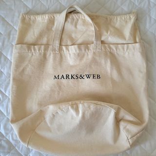 marks＆web  コットンキャンバス　ランドリー　バック(トートバッグ)