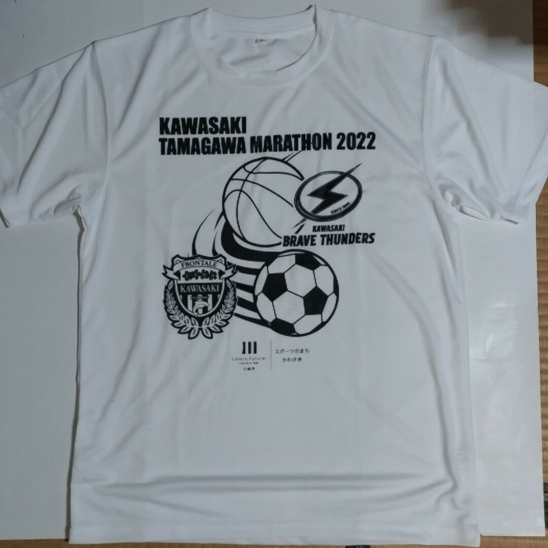 川崎多摩川マラソン2022 参加賞 サイズ M 新品 未着 メンズのトップス(Tシャツ/カットソー(半袖/袖なし))の商品写真