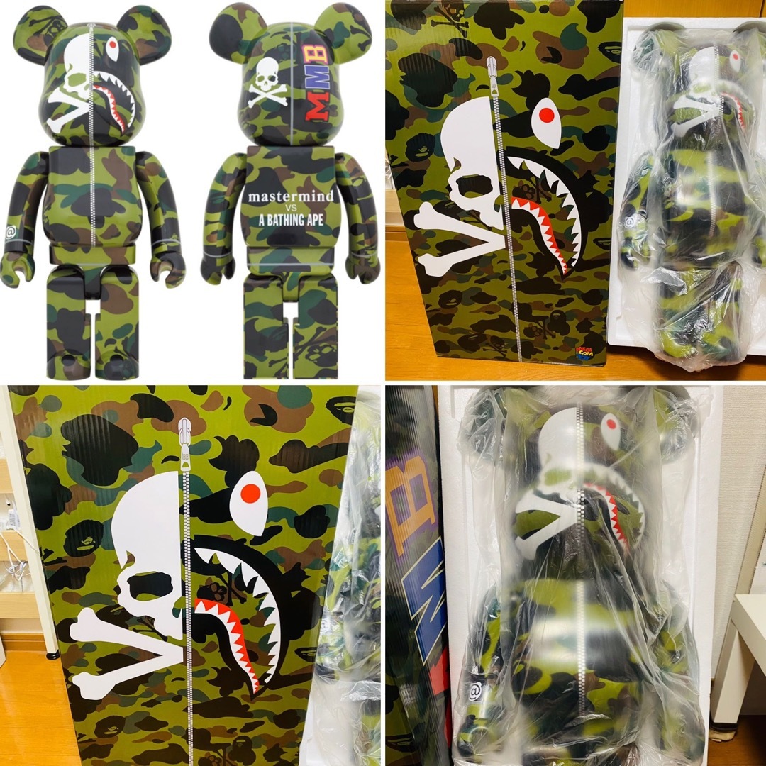 MASTERMIND VS BAPE(R) BE@RBRICK 1000%