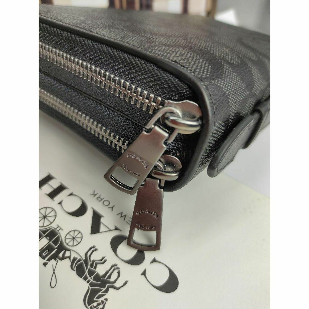 COACH - ⏹❣️訳あり□未使用⏹️F93504 ダブルジップオーガナイザー