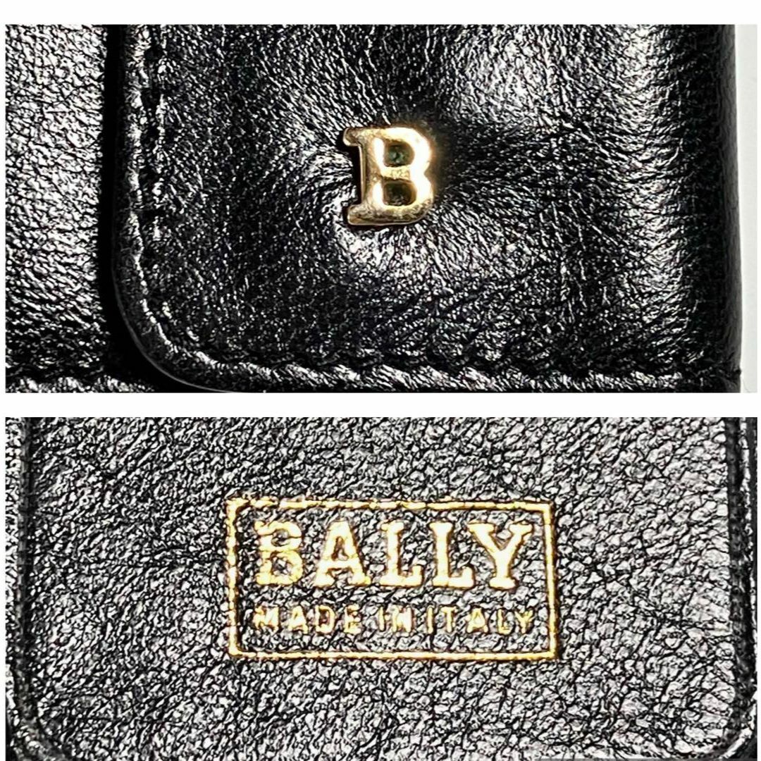 Bally(バリー)の【特別価格】BALLYバリー 小さめコンパクト4連キーケース黒 レディースのファッション小物(キーケース)の商品写真