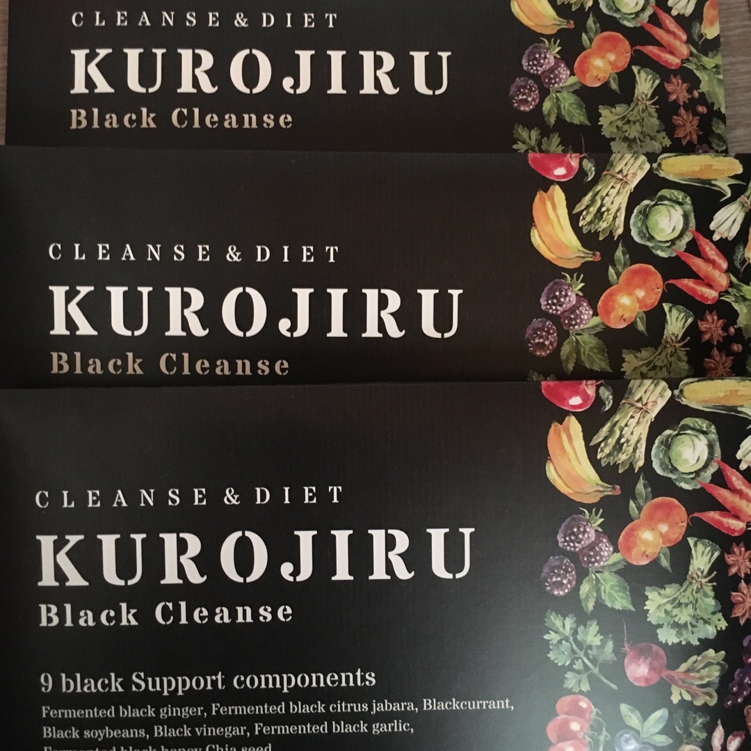 黒汁　kurojirju blak　cleaense