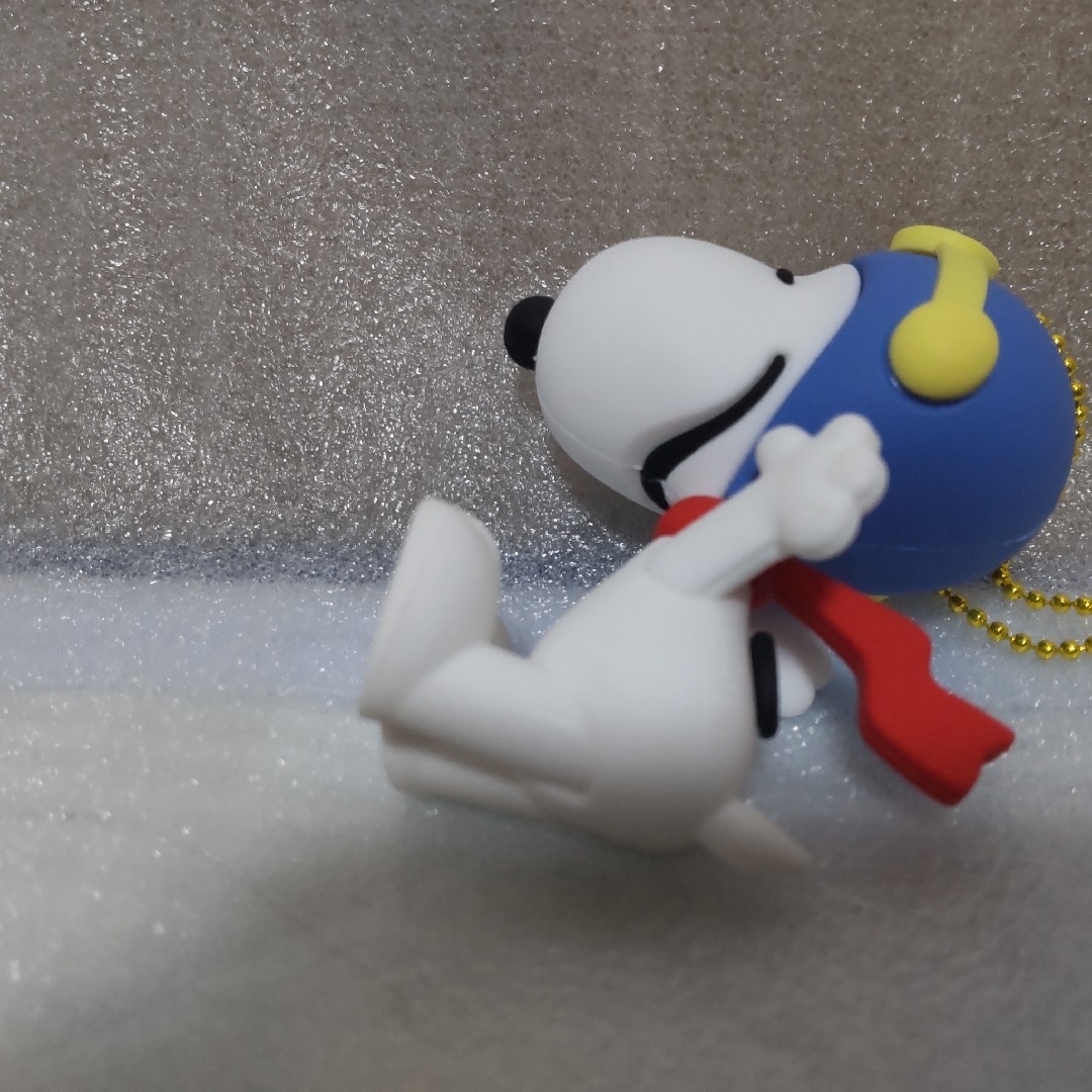 SNOOPY(スヌーピー)のPEANUTS スヌーピー フィギュア キーホルダー/パイロット エンタメ/ホビーのフィギュア(その他)の商品写真