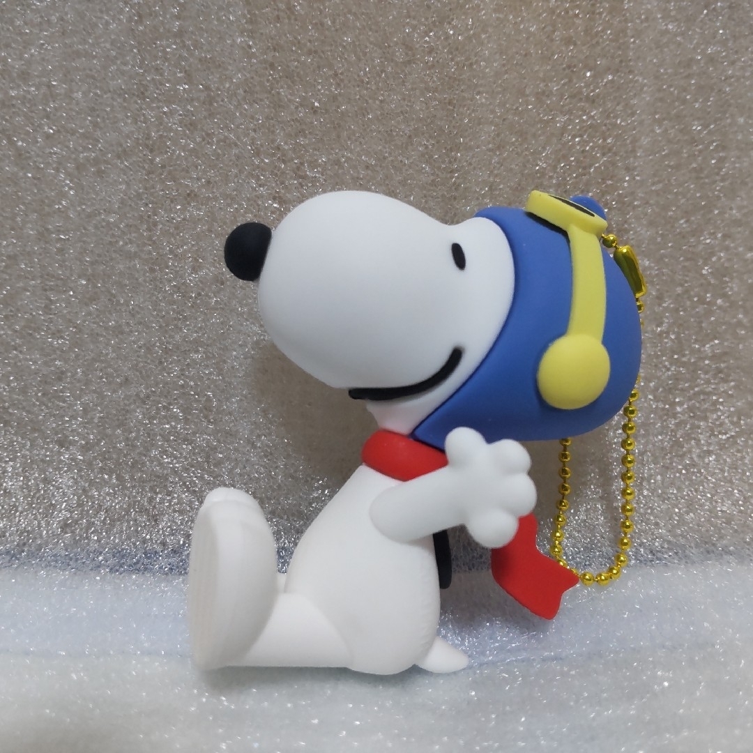 SNOOPY(スヌーピー)のPEANUTS スヌーピー フィギュア キーホルダー/パイロット エンタメ/ホビーのフィギュア(その他)の商品写真