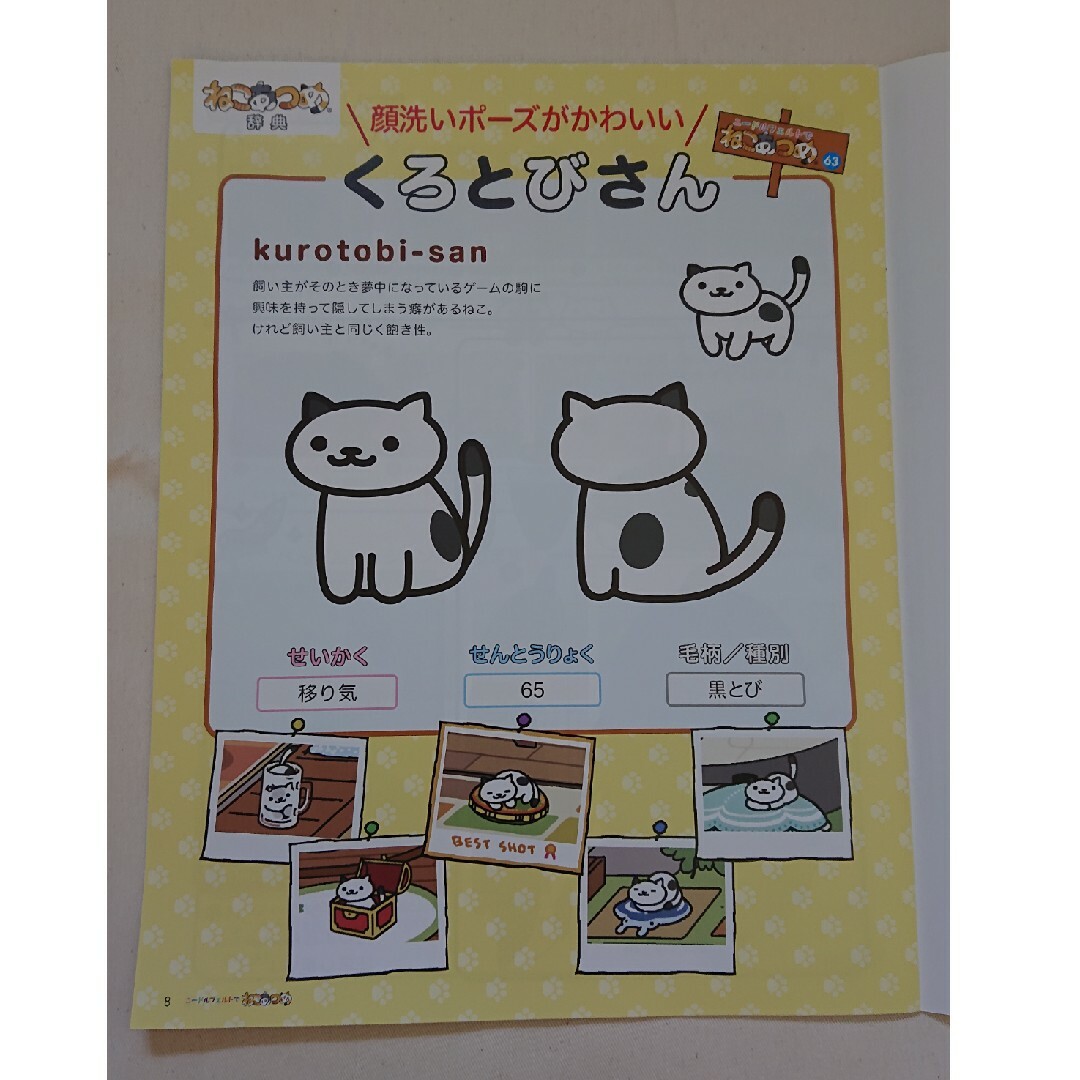 ねこあつめ  62しのぶさん  63くろとびさん ハンドメイドの素材/材料(その他)の商品写真