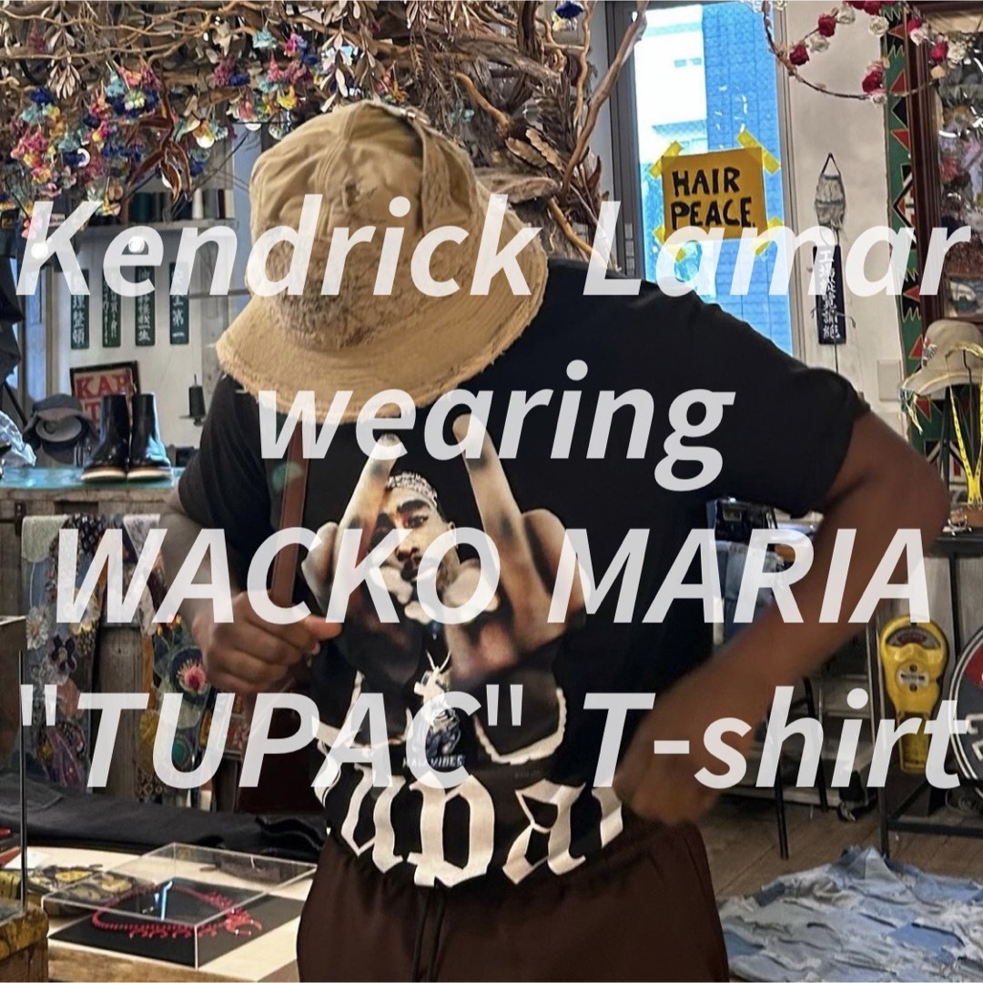 WACKO MARIA 天国東京夏祭り 限定 2PAC Tシャツ ブラック M