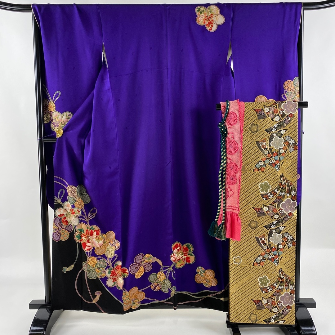 振袖 美品 秀品 身丈159.5cm 裄丈67cm 正絹