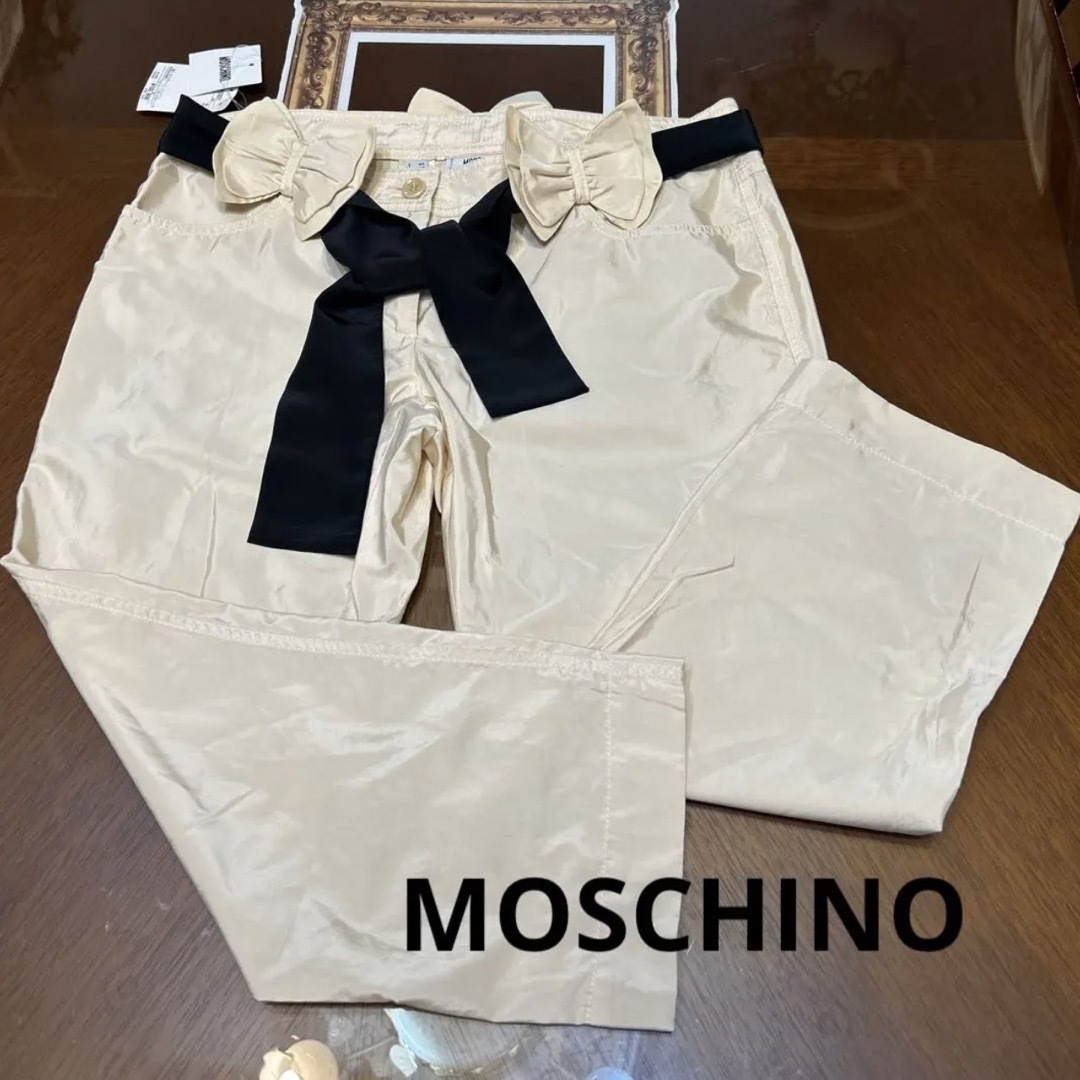 MOSCHINO(モスキーノ)のMOSCHINOモスキーノ   シルクパンツ レディースのパンツ(その他)の商品写真