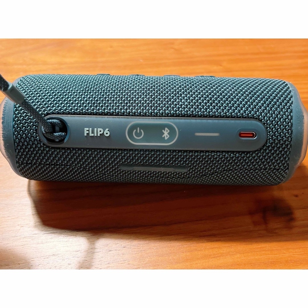 Flip(フリップ)のJBL FLIP6 Bluetoothスピーカー　ブルー スマホ/家電/カメラのオーディオ機器(ポータブルプレーヤー)の商品写真