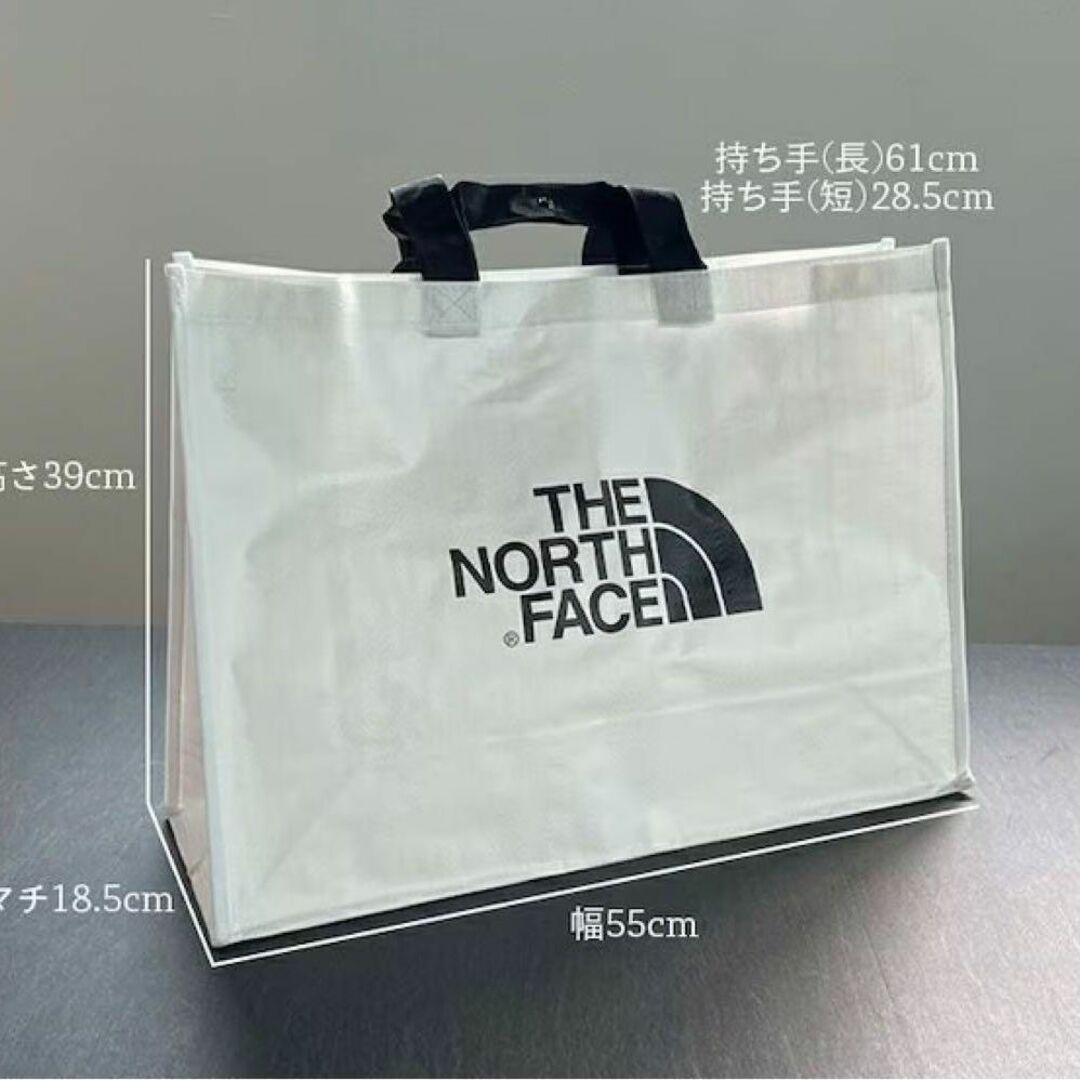 THE NORTH FACE(ザノースフェイス)のTHE NORTH FACE ノースフェイス エコバッグ　Lサイズ　大容量 レディースのバッグ(トートバッグ)の商品写真