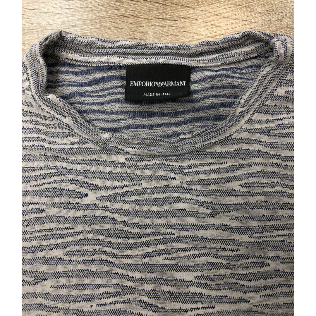 Emporio Armani(エンポリオアルマーニ)のエンポリオアルマーニ EMPORIO ARMANI 半袖カットソー メンズ M メンズのトップス(Tシャツ/カットソー(七分/長袖))の商品写真