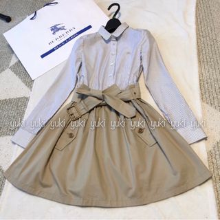 バーバリーブルーレーベル ワンピースの通販 7,000点以上 | BURBERRY