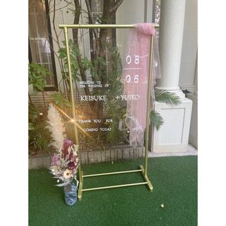 結婚式用　チュール(ウェルカムボード)