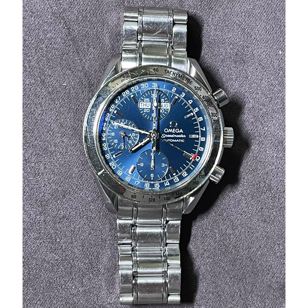 OMEGA(オメガ)の【良品探求様専用】OMEGAスピードマスター トリプルカレンダー 自動巻き腕時計 メンズの時計(腕時計(アナログ))の商品写真