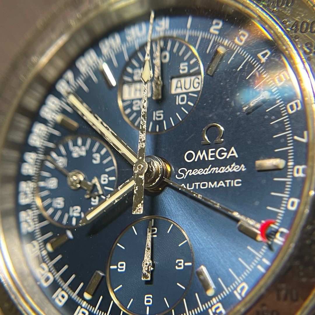 OMEGA(オメガ)の【良品探求様専用】OMEGAスピードマスター トリプルカレンダー 自動巻き腕時計 メンズの時計(腕時計(アナログ))の商品写真