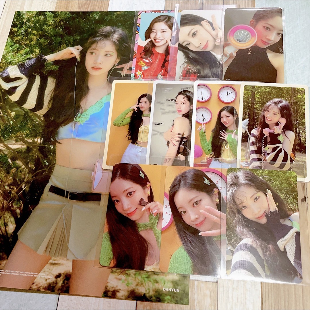 Waste(twice)(ウェストトゥワイス)のTWICE ダヒョン エンタメ/ホビーのタレントグッズ(アイドルグッズ)の商品写真