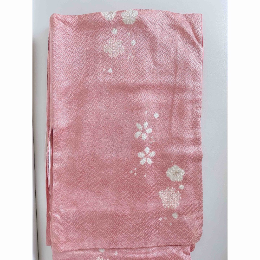 身長151-166cm対応 正絹着物(ピンク・桜・一部絞り)の通販 by Kylie