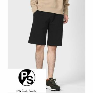 ポールスミス(Paul Smith)の新品☆PS Paul Smith ドライタッチワッフル ショートパンツ☆黒☆XL(ショートパンツ)