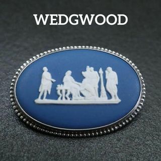 イギリス製＊WEDGEWOOD＊高級カメオブローチ