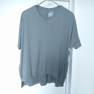 ムジルシリョウヒン(MUJI (無印良品))の無印良品  Vネックドルマンスリーブ Tシャツ(Tシャツ(半袖/袖なし))