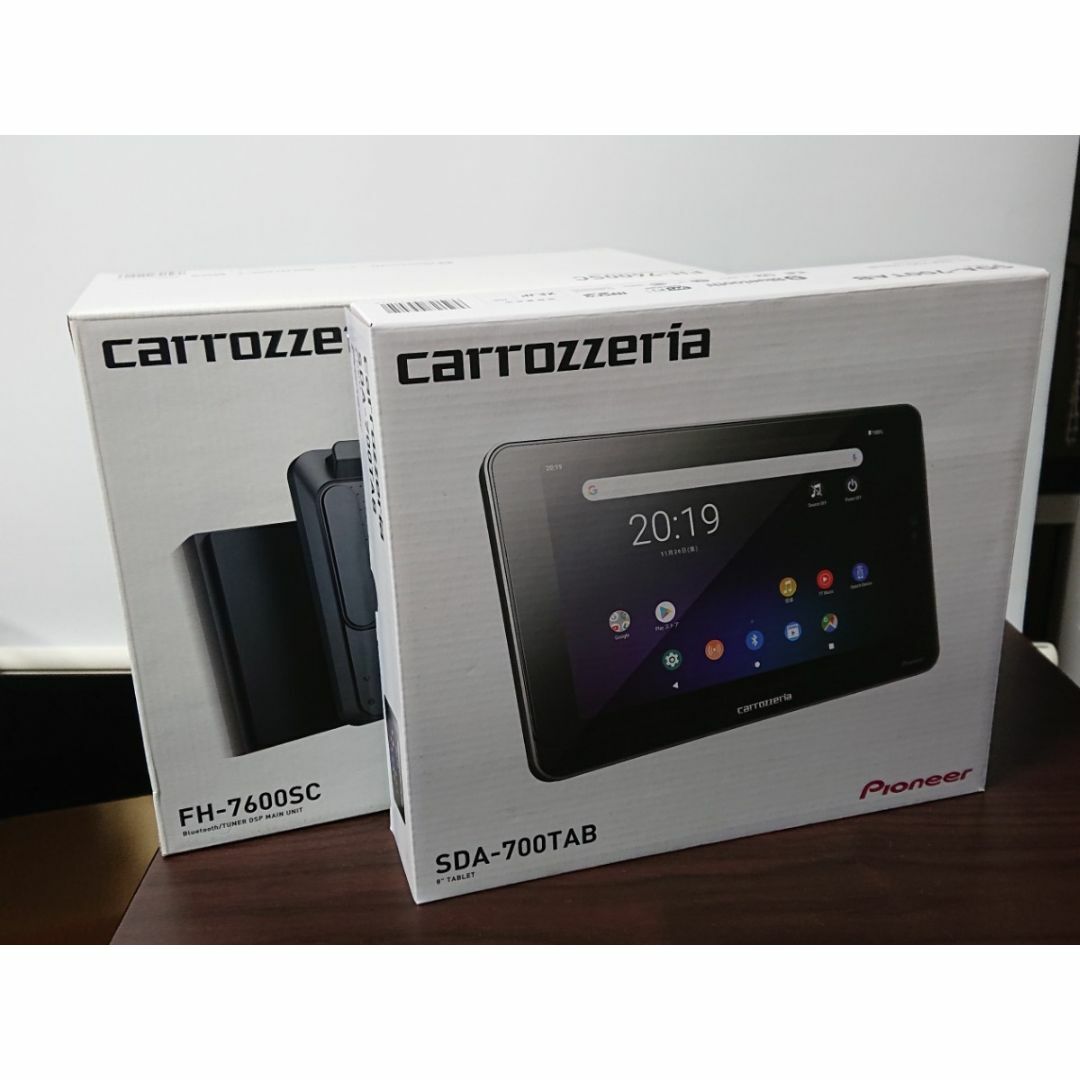 カロッツェリアSDA-700TABとFH-7600SCセットタブレット | monsterdog