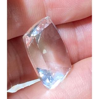 ジュエリーツツミ(JEWELRY TSUTSUMI)の稀少）ジュエリーツツミ天然超大粒金運up本水晶ルース（13.7ct(各種パーツ)