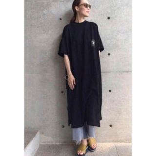 AMERICANA 19SS ハイネックサイドZIPスウェットワンピース カーキ www ... AMERICANA 19SS ハイネックサイドZIPスウェットワンピース カーキ
