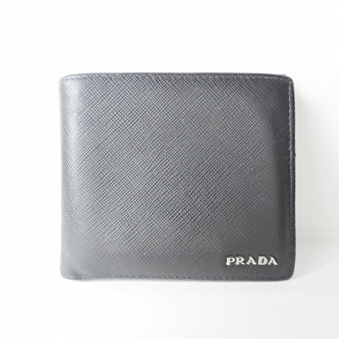 PRADA(プラダ) 札入れ - 2MO513 黒 レザー - 財布
