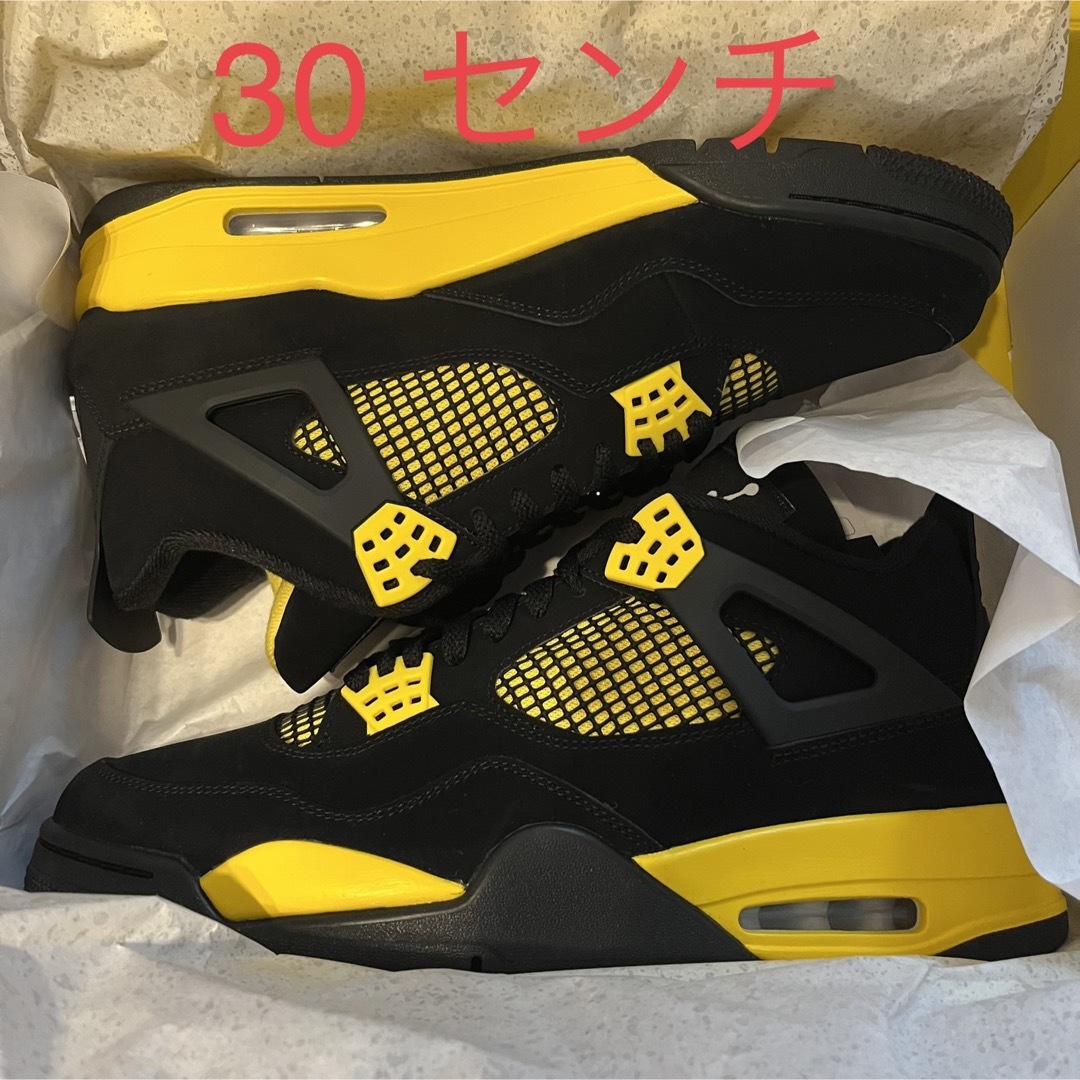 Nike Air Jordan4 Retro Thunder 2023 メンズの靴/シューズ(スニーカー)の商品写真