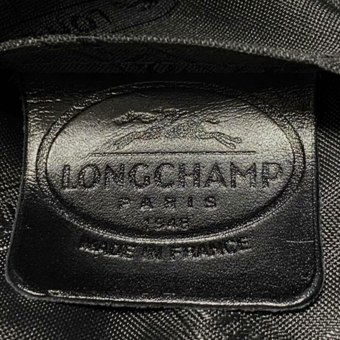 LONGCHAMP(ロンシャン)のロンシャン ハンドバッグ - 黒 レザー レディースのバッグ(ハンドバッグ)の商品写真