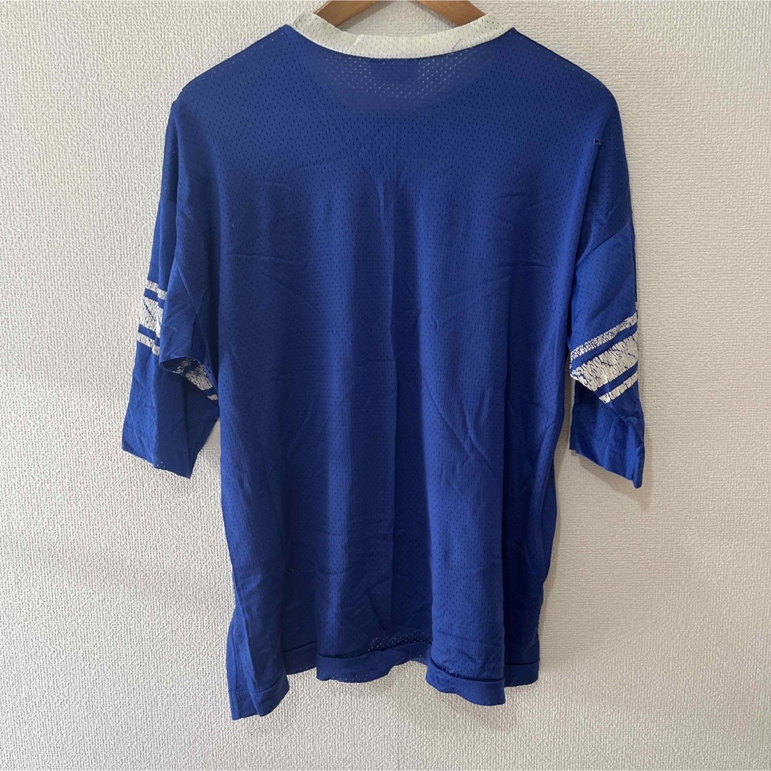 Champion(チャンピオン)の70年代　Champion ロッカールームトップス　メッシュ XLサイズ メンズのトップス(Tシャツ/カットソー(半袖/袖なし))の商品写真