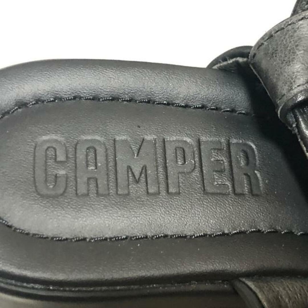 CAMPER(カンペール)のカンペール サンダル 37 レディース - 黒 レディースの靴/シューズ(サンダル)の商品写真