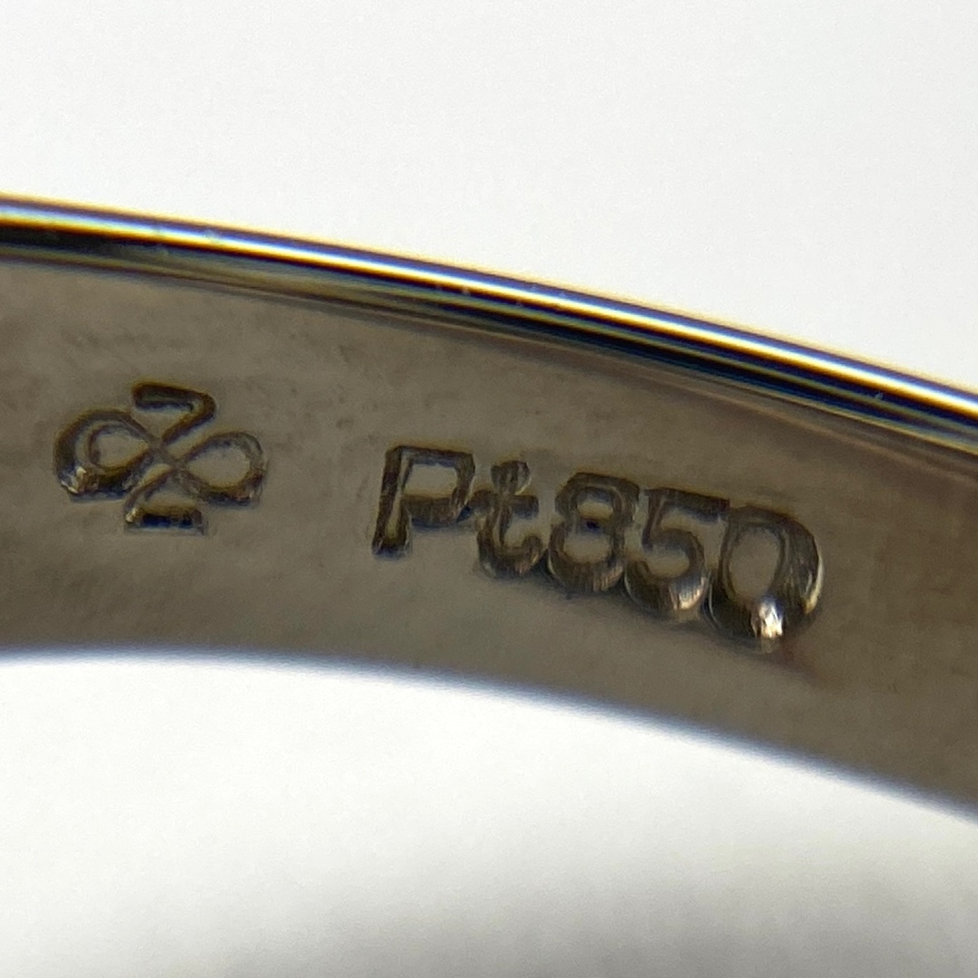 パール デザインリング 13号 Pt850-tops.edu.ng