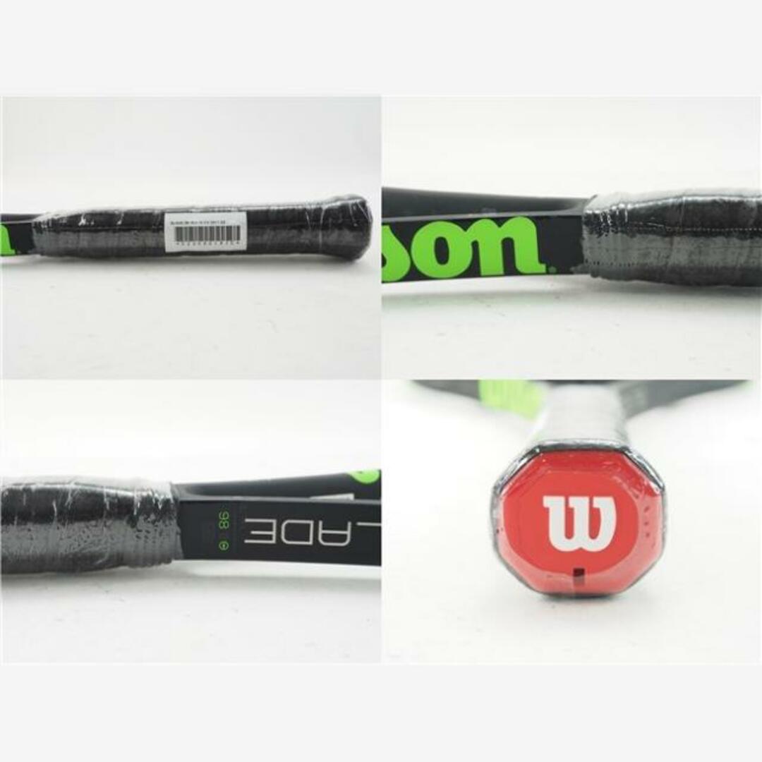 テニスラケット ウィルソン ブレイド 98 16×19 カウンターベール 2017年モデル (G2)WILSON BLADE 98 16×19 CV 2017 2