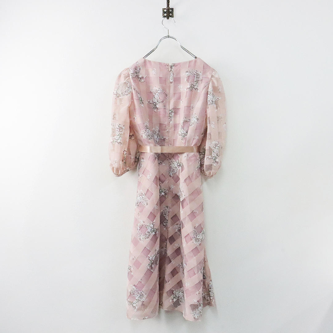 美品 2023SS 定価4.7万 M´S GRACY エムズグレイシー ブロック柄 美品 2023SS 定価4.7万 M´S GRACY エムズグレイシー ブロック柄
