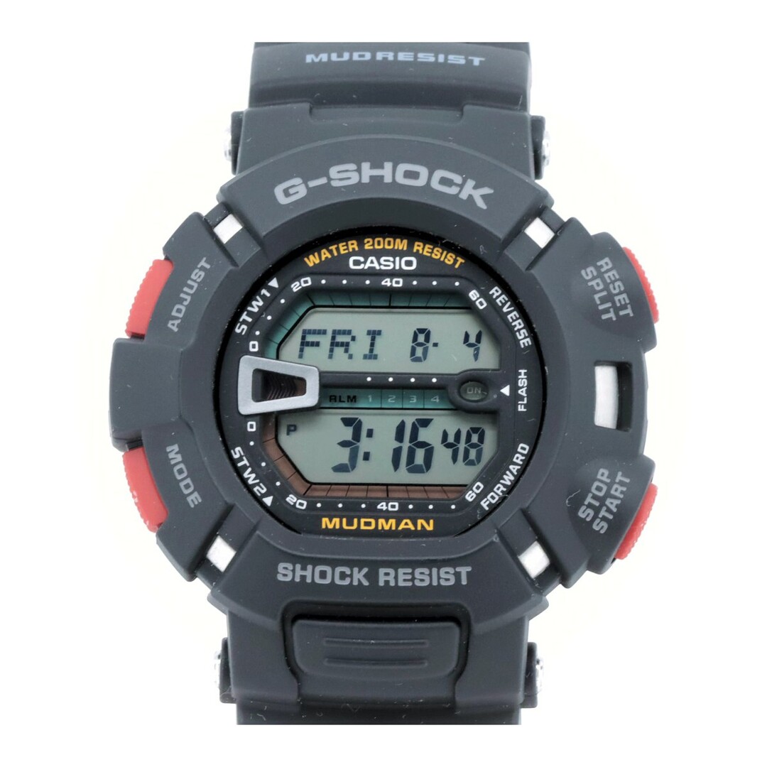 目立った傷や汚れなし カシオ G-SHOCK G-9000-1JF マッドマン レディース腕時計