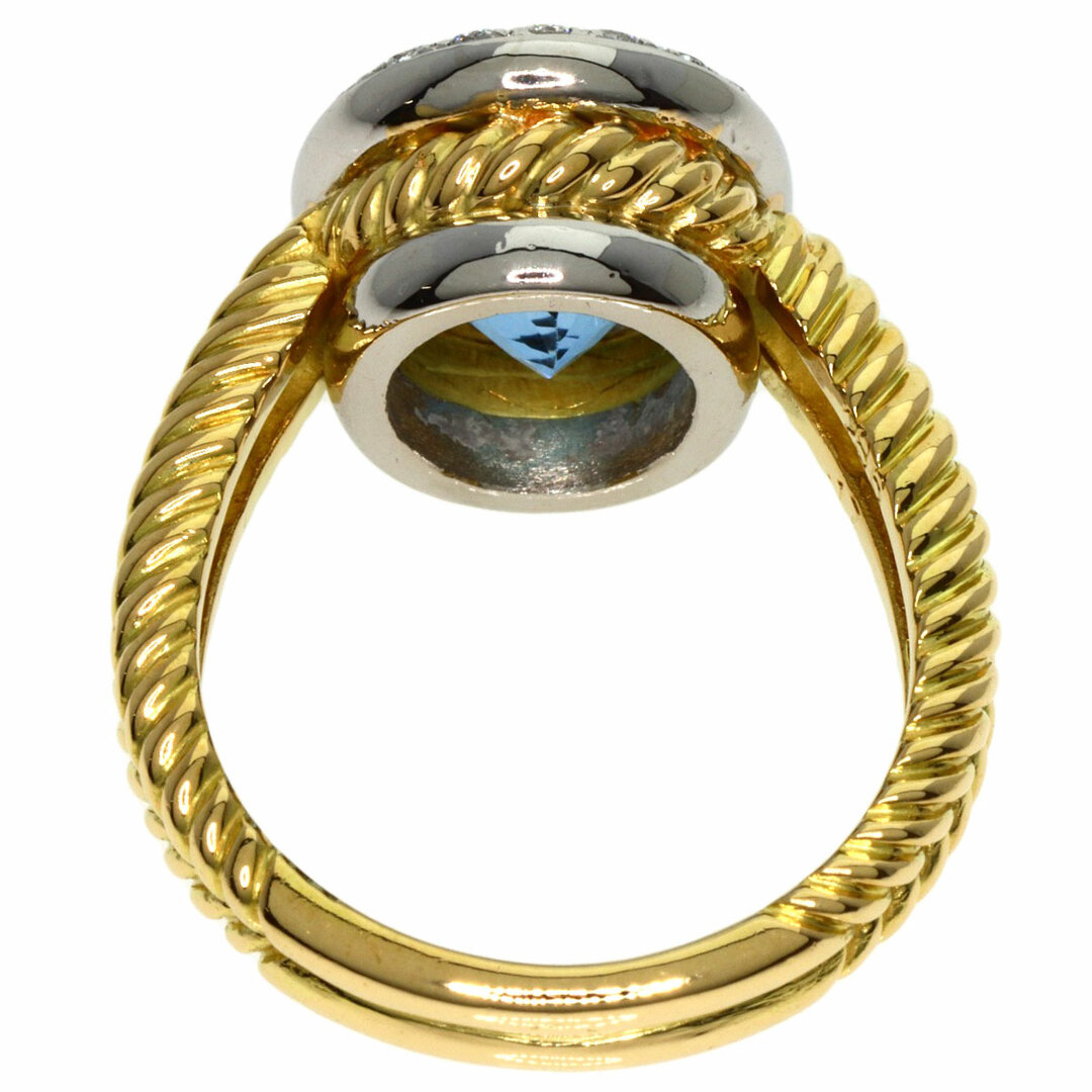 SELECT JEWELRY アクアマリン ダイヤモンド リング・指輪 PT900 レディース