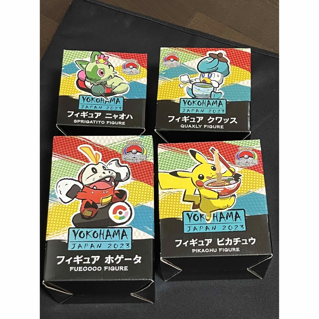 ポケモンWCS2023 横浜 フィギュア全4種セットの通販 by らくてぃん's